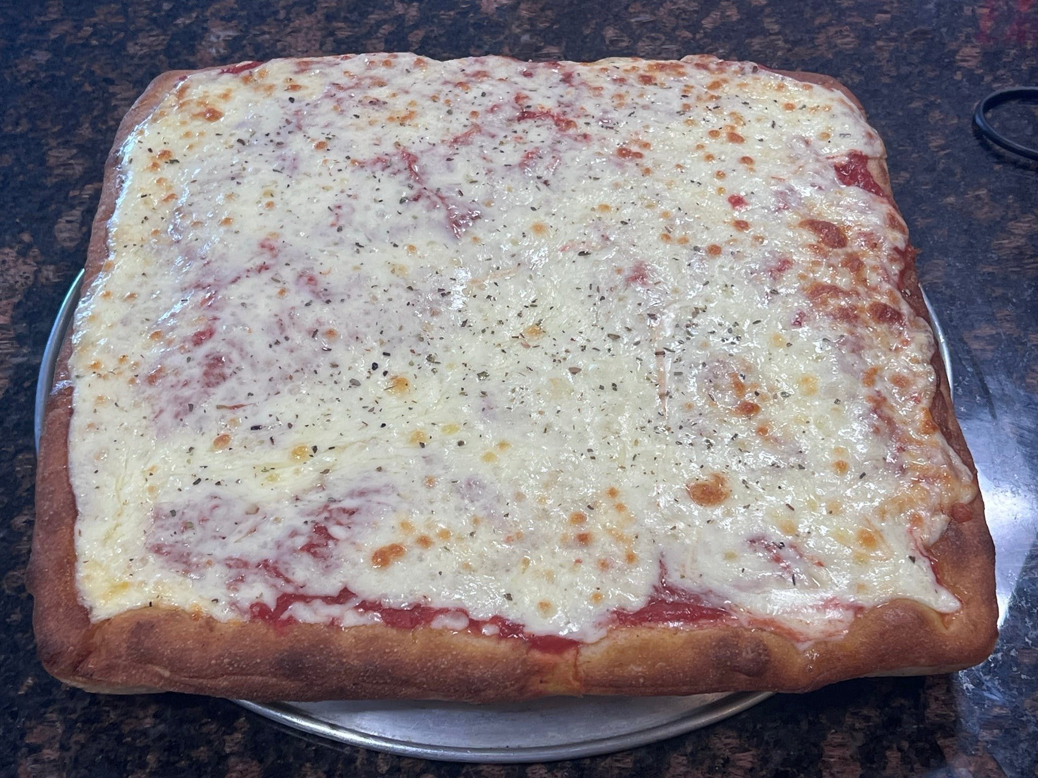 Sicilian Pizza Slice.