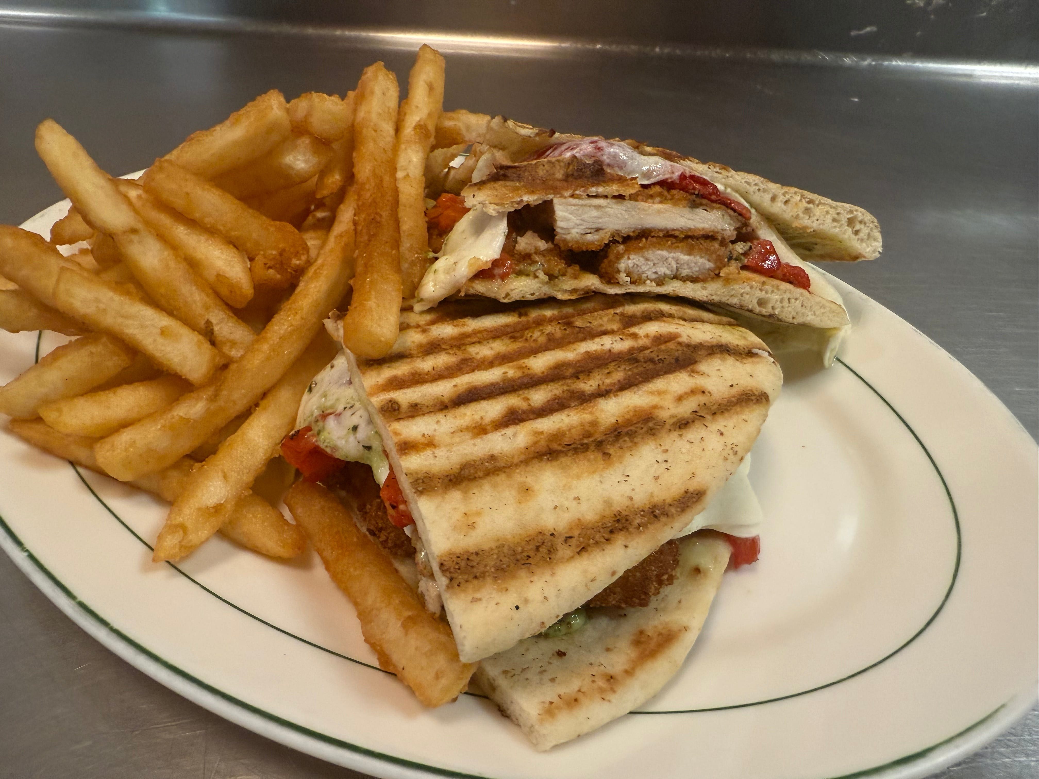 Chicken Pesto Panini.