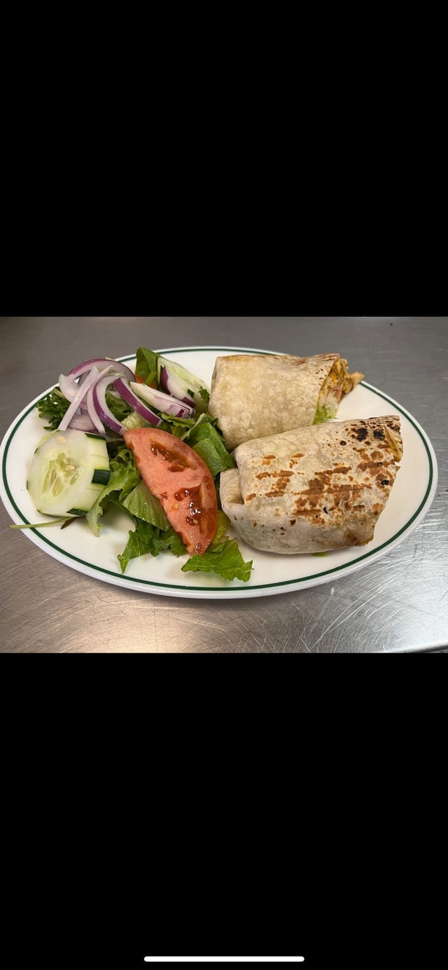 Grilled Chicken Caesar Wrap.