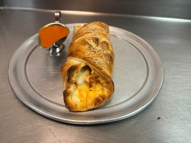Chicken Parm Stromboli.