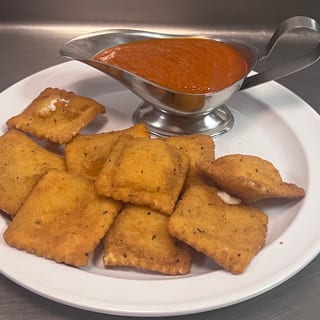 Fried Cheese Ravioli