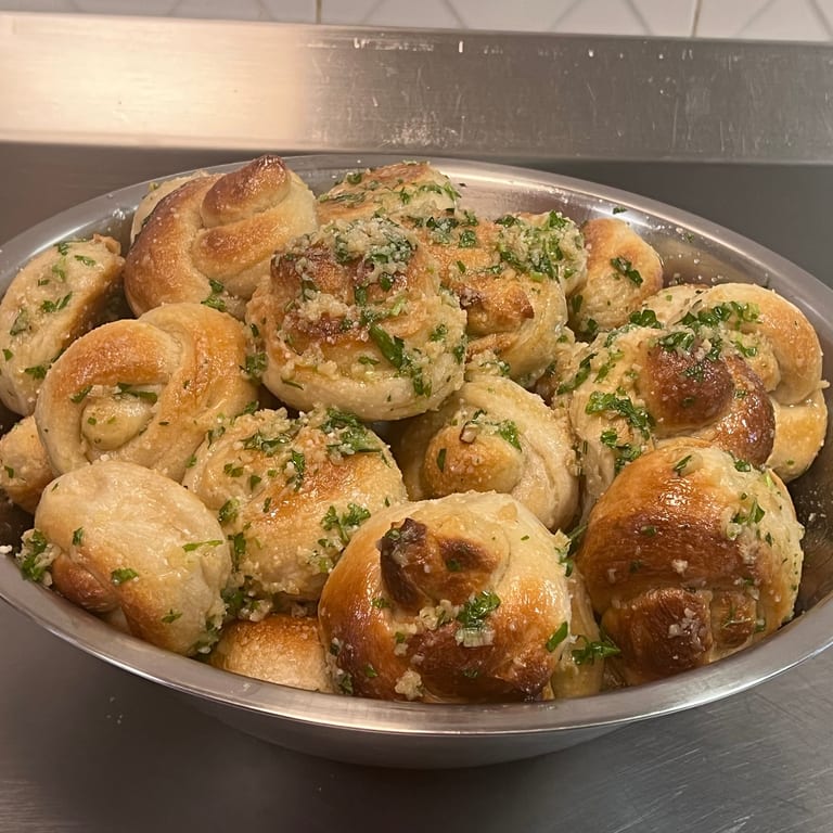 Delicious Garlic Knots Await