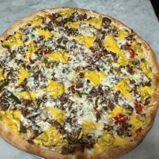 Philly Cheesesteak Pizza