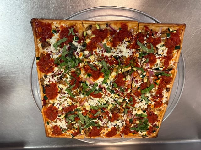 Grandma Special Pizza.