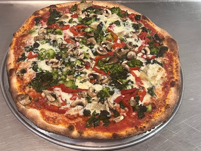 Veggie Special Pizza.