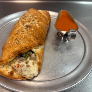 Sausage, Peppers, & Onions Stromboli