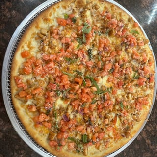 Chicken Bruschetta Pizza