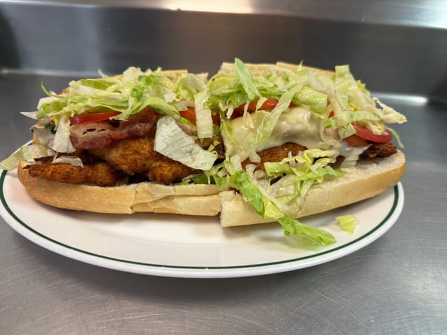 Fried Chicken BLT Hero.