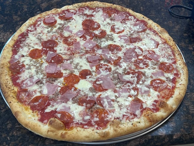 Meat Lovers Pizza.