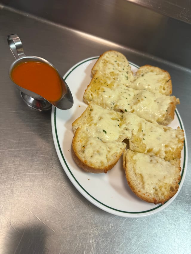 Garlic Bread with Cheese.