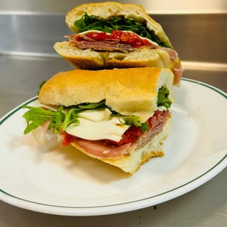 Prosciutto & Roasted Peppers Hero
