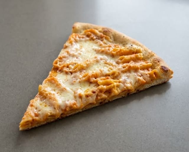 Penne Vodka Pizza Slice.